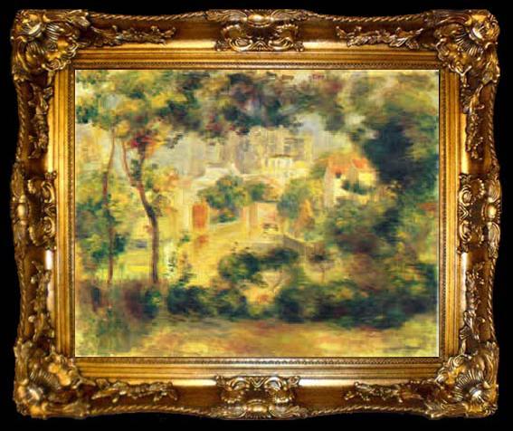 framed  Pierre Renoir Sacre Coeur, ta009-2